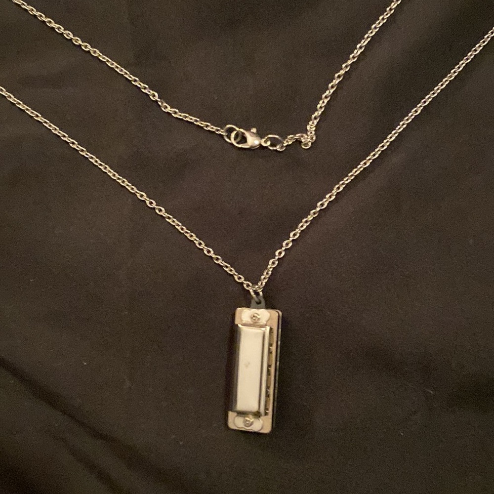 😊🧘‍♀️🧚‍♂️ Tiny playable harmonica necklace❤️